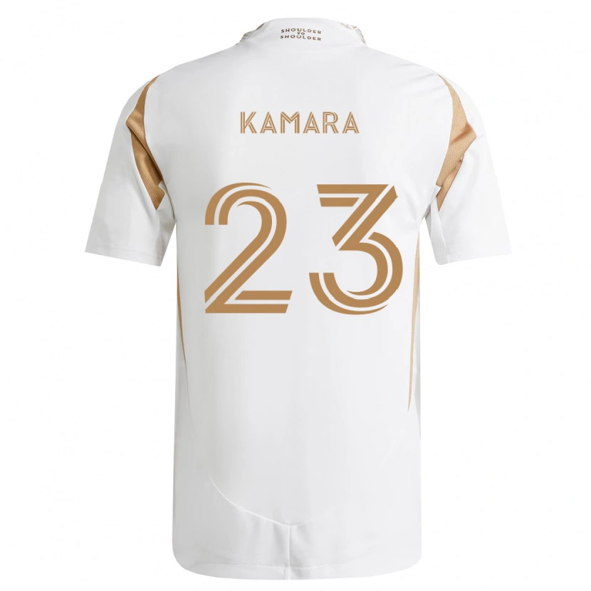 Danxen Damen Kei Kamara #23 Weiß Braun Auswärtstrikot Trikot 2026/27 T-Shirt Schweiz