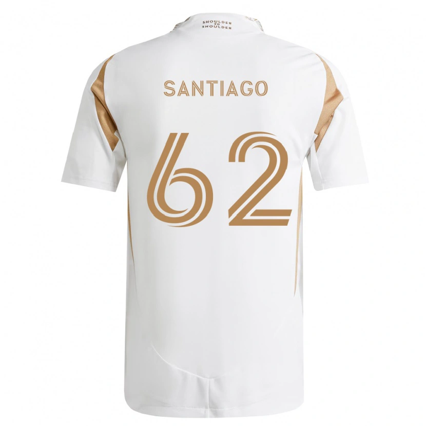 Danxen Damen Joshua Santiago #62 Weiß Braun Auswärtstrikot Trikot 2026/27 T-Shirt Schweiz
