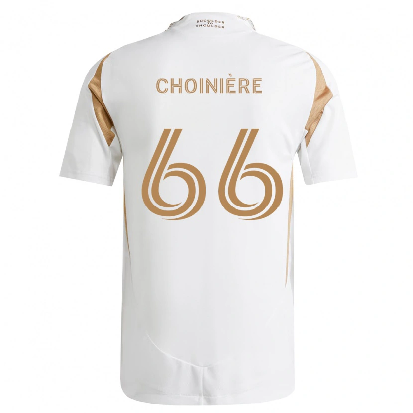 Danxen Damen Mathieu Choinière #66 Weiß Braun Auswärtstrikot Trikot 2026/27 T-Shirt Schweiz