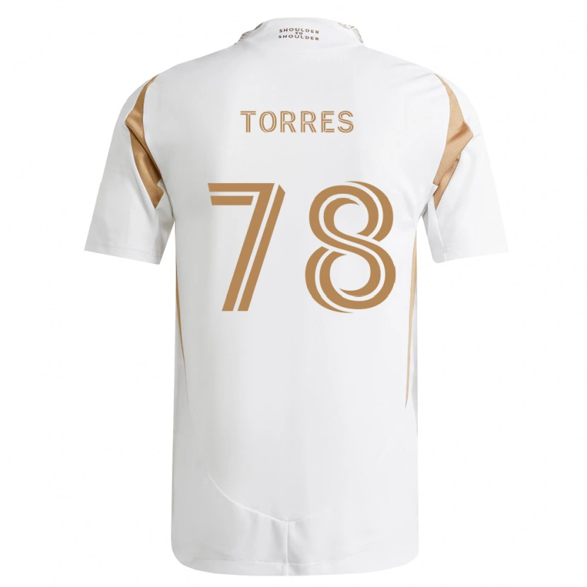Danxen Damen Lisandro Torres #78 Weiß Braun Auswärtstrikot Trikot 2026/27 T-Shirt Schweiz