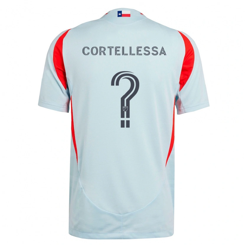 Danxen Damen Michael Cortellessa #0 Dunkelgrau Weiß Rot Auswärtstrikot Trikot 2026/27 T-Shirt Schweiz