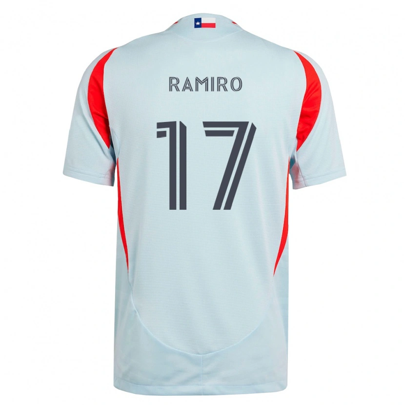 Danxen Damen Ramiro Moschen Benetti #17 Dunkelgrau Weiß Rot Auswärtstrikot Trikot 2026/27 T-Shirt Schweiz
