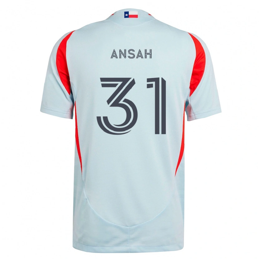 Danxen Damen Eugene Ansah #31 Dunkelgrau Weiß Rot Auswärtstrikot Trikot 2026/27 T-Shirt Schweiz