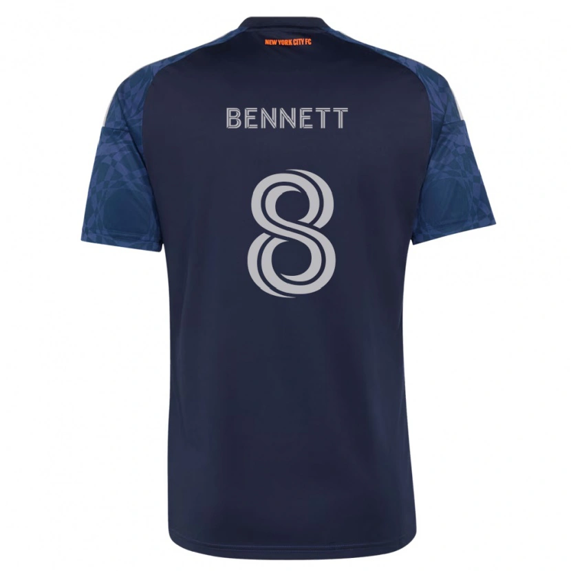Danxen Damen Jaheem Bennett #8 Tiefblau Weiß Auswärtstrikot Trikot 2026/27 T-Shirt Schweiz