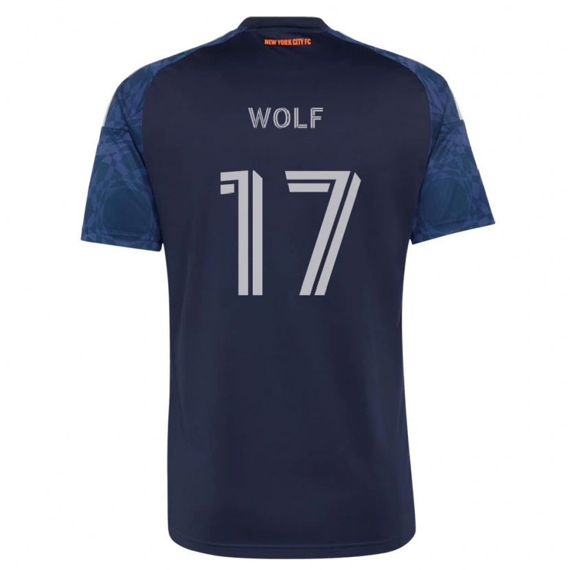Danxen Damen Hannes Wolf #17 Tiefblau Weiß Auswärtstrikot Trikot 2026/27 T-Shirt Schweiz