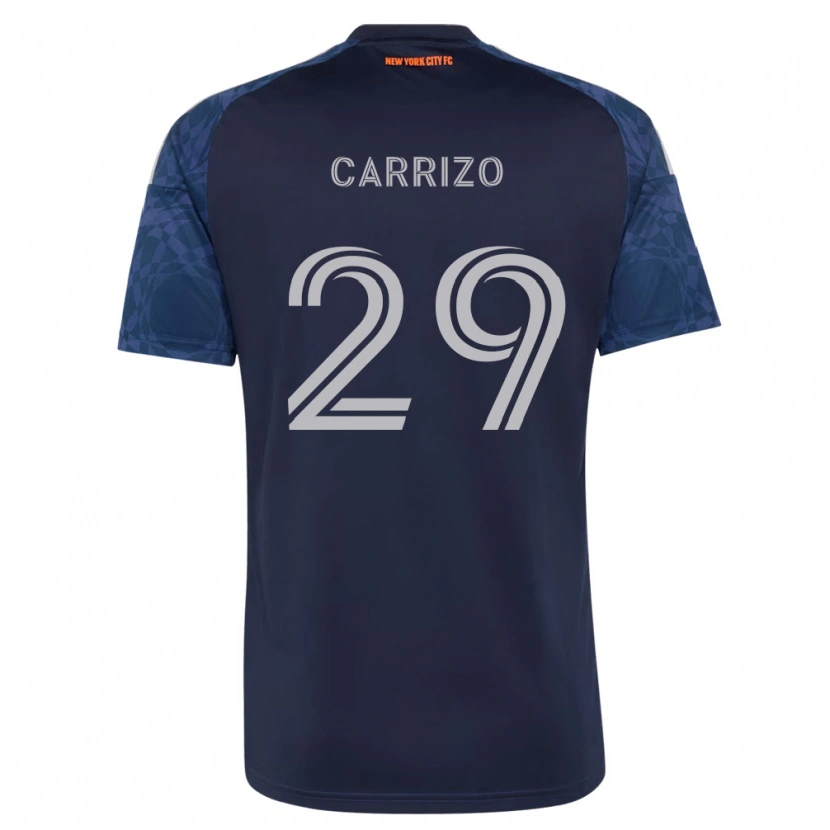 Danxen Damen Máximo Carrizo #29 Tiefblau Weiß Auswärtstrikot Trikot 2026/27 T-Shirt Schweiz