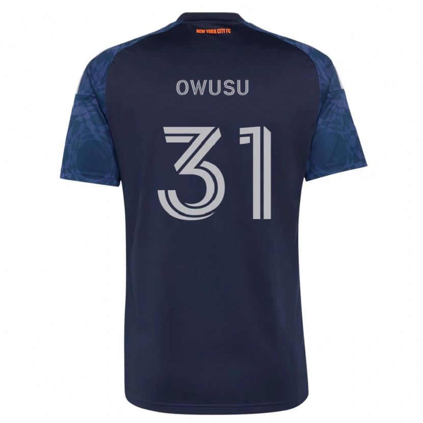 Danxen Damen Samuel Owusu #31 Tiefblau Weiß Auswärtstrikot Trikot 2026/27 T-Shirt Schweiz