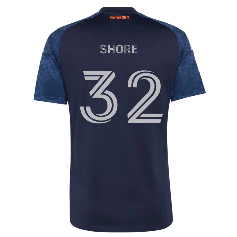 Danxen Damen Jonathan Shore #32 Tiefblau Weiß Auswärtstrikot Trikot 2026/27 T-Shirt Schweiz