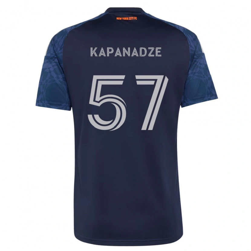 Danxen Damen Nicholas Kapanadze #57 Tiefblau Weiß Auswärtstrikot Trikot 2026/27 T-Shirt Schweiz