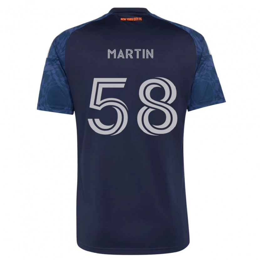 Danxen Damen Eóin Martin #58 Tiefblau Weiß Auswärtstrikot Trikot 2026/27 T-Shirt Schweiz