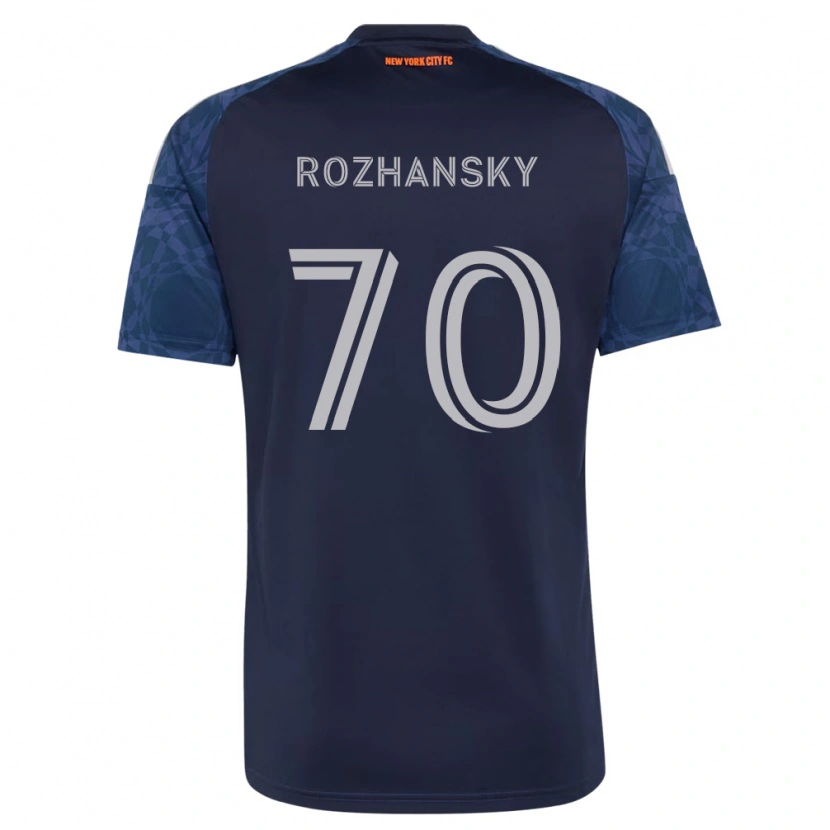 Danxen Damen Jake Rozhansky #70 Tiefblau Weiß Auswärtstrikot Trikot 2026/27 T-Shirt Schweiz