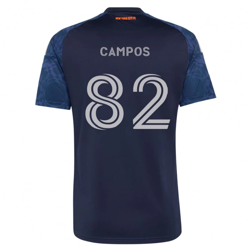 Danxen Damen Adonis Campos #82 Tiefblau Weiß Auswärtstrikot Trikot 2026/27 T-Shirt Schweiz