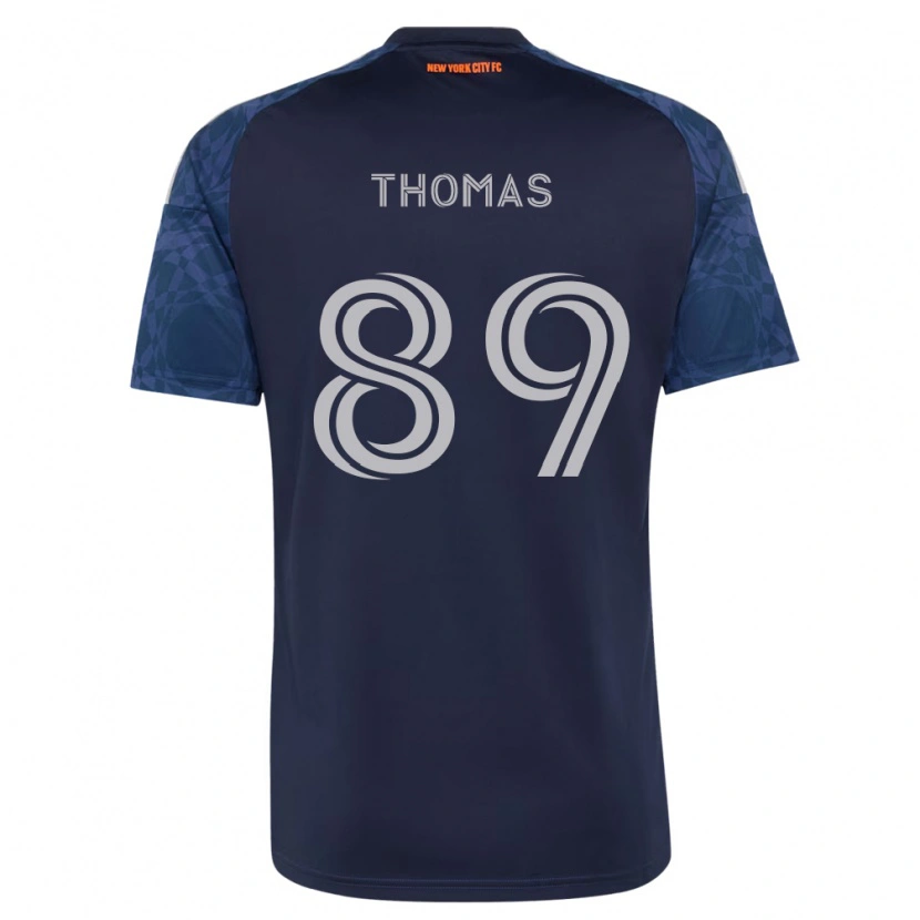 Danxen Damen Dylan Thomas #89 Tiefblau Weiß Auswärtstrikot Trikot 2026/27 T-Shirt Schweiz