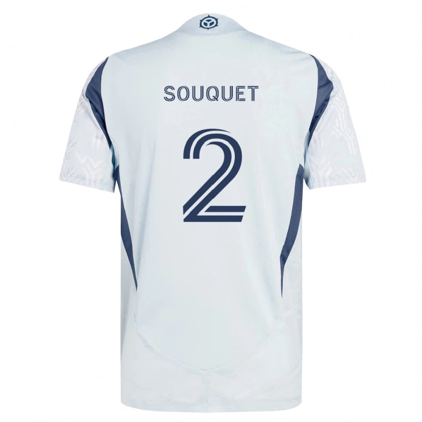 Danxen Damen Arnaud Souquet #2 Blau Grau Weiß Auswärtstrikot Trikot 2026/27 T-Shirt Schweiz