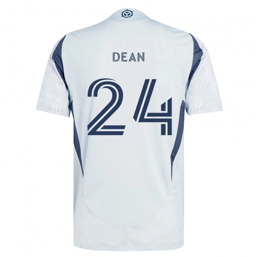 Danxen Damen Jonathan Dean #24 Blau Grau Weiß Auswärtstrikot Trikot 2026/27 T-Shirt Schweiz