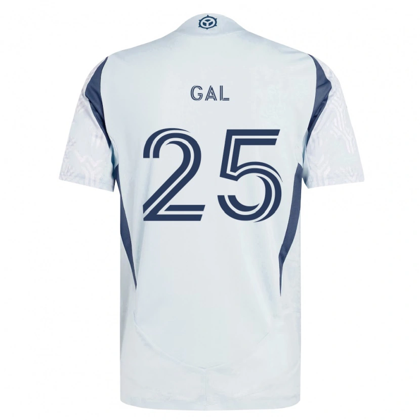 Danxen Damen Jeff Gal #25 Blau Grau Weiß Auswärtstrikot Trikot 2026/27 T-Shirt Schweiz