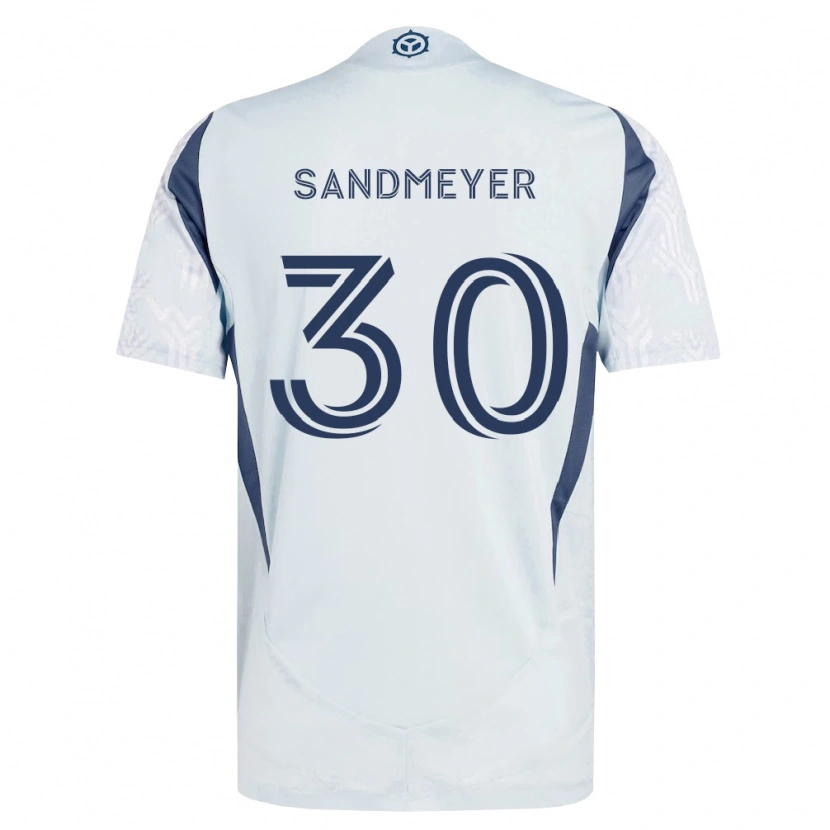 Danxen Damen Jack Sandmeyer #30 Blau Grau Weiß Auswärtstrikot Trikot 2026/27 T-Shirt Schweiz