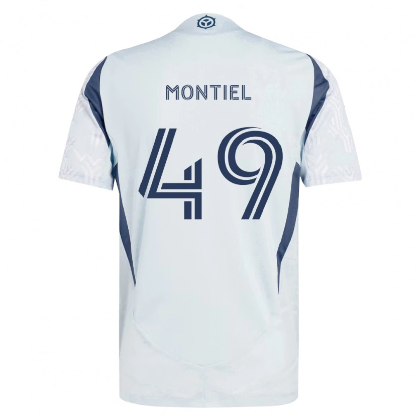 Danxen Damen Jhonier Montiel #49 Blau Grau Weiß Auswärtstrikot Trikot 2026/27 T-Shirt Schweiz
