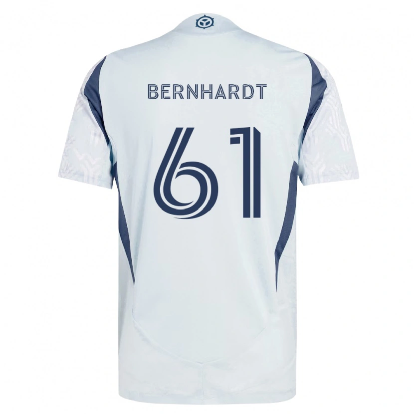 Danxen Damen Harrison Bernhardt #61 Blau Grau Weiß Auswärtstrikot Trikot 2026/27 T-Shirt Schweiz