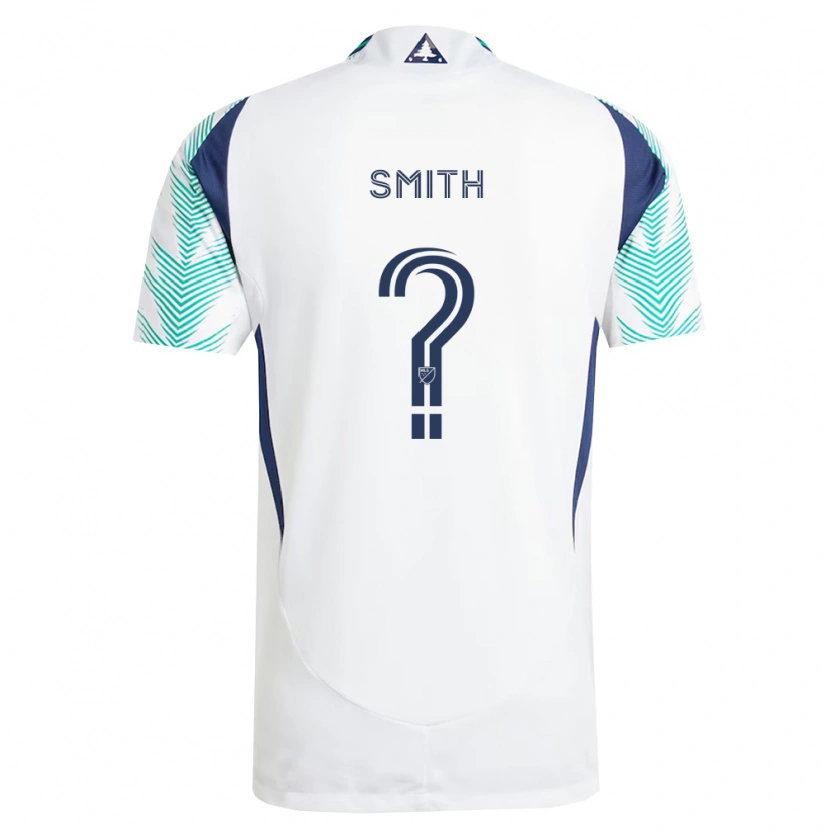 Danxen Damen Braedon Smith #0 Weiß Marineblau Hellgrün Auswärtstrikot Trikot 2026/27 T-Shirt Schweiz