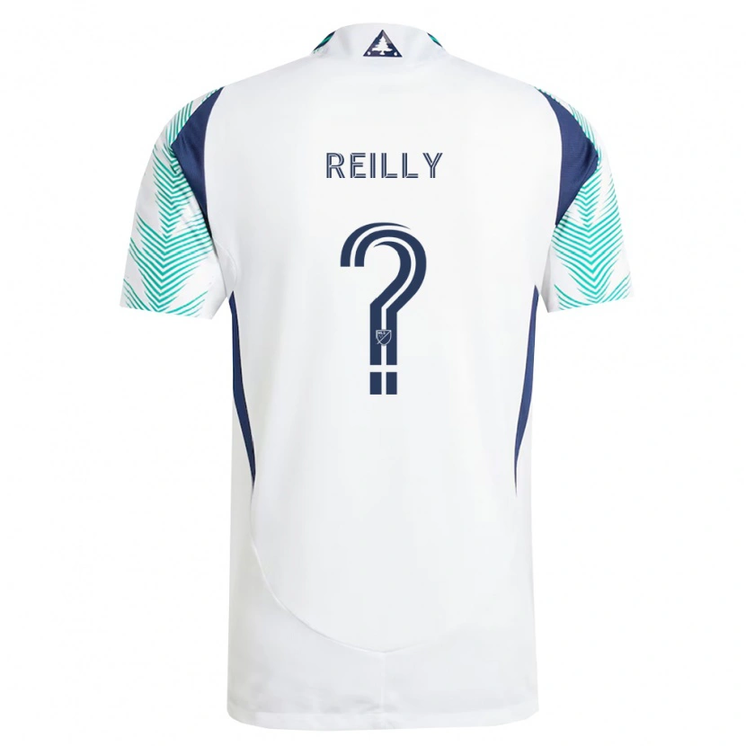 Danxen Damen Aidan Reilly #0 Weiß Marineblau Hellgrün Auswärtstrikot Trikot 2026/27 T-Shirt Schweiz