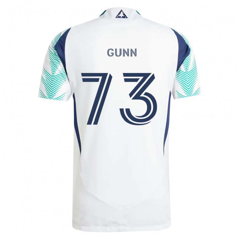Danxen Damen Jd Gunn #73 Weiß Marineblau Hellgrün Auswärtstrikot Trikot 2026/27 T-Shirt Schweiz