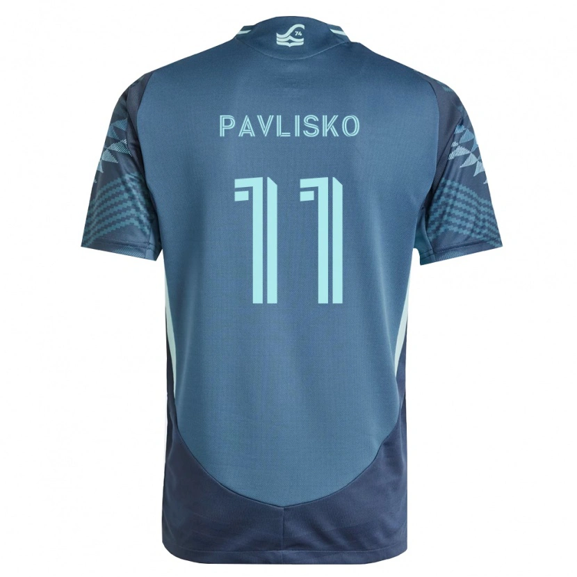 Danxen Damen Kirsten Pavlisko #11 Marineblau Grün Auswärtstrikot Trikot 2026/27 T-Shirt Schweiz