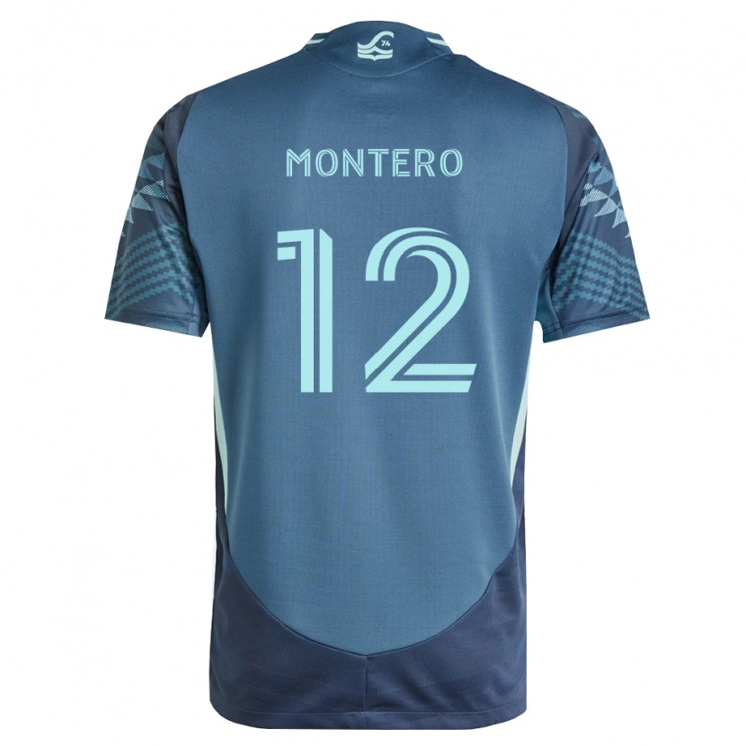 Danxen Damen Fredy Montero #12 Marineblau Grün Auswärtstrikot Trikot 2026/27 T-Shirt Schweiz