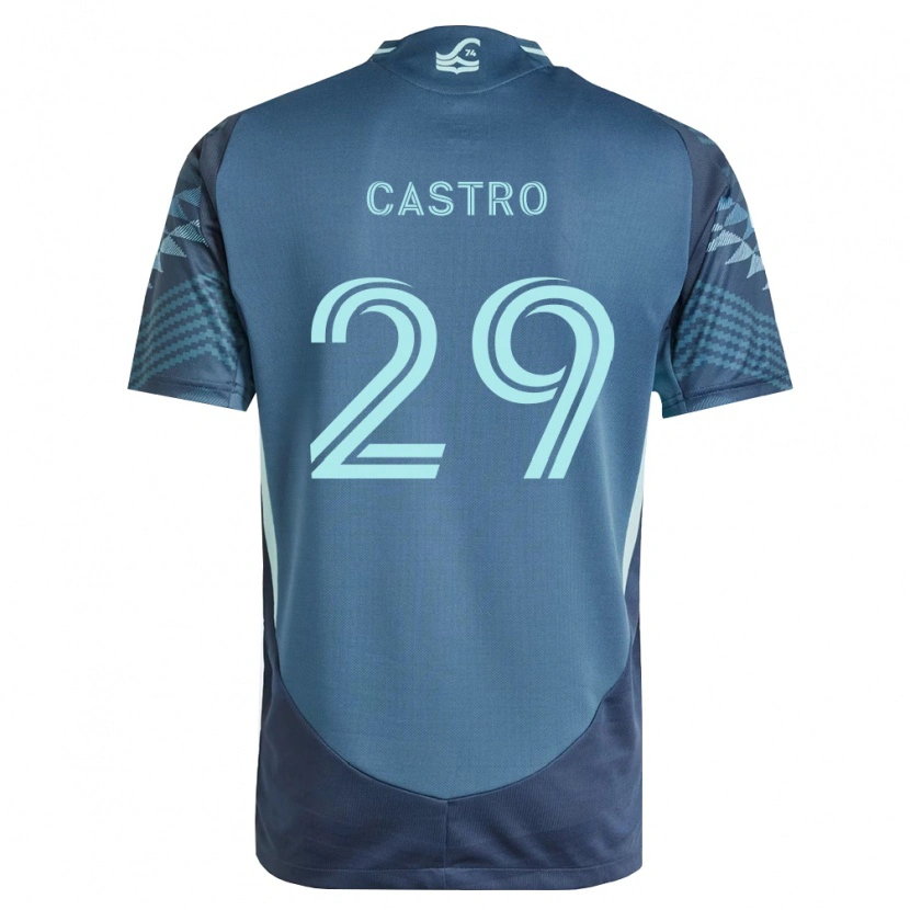 Danxen Damen Jacob Castro #29 Marineblau Grün Auswärtstrikot Trikot 2026/27 T-Shirt Schweiz