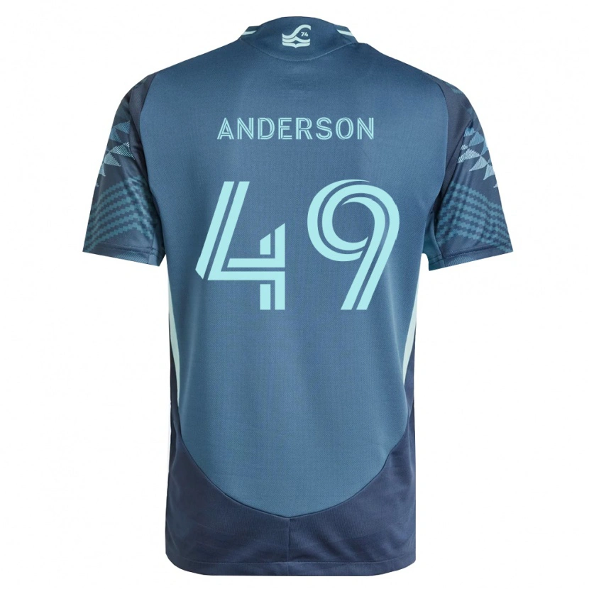 Danxen Damen Hunter Anderson #49 Marineblau Grün Auswärtstrikot Trikot 2026/27 T-Shirt Schweiz