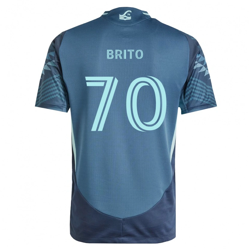 Danxen Damen Kelvin-Luis Brito #70 Marineblau Grün Auswärtstrikot Trikot 2026/27 T-Shirt Schweiz