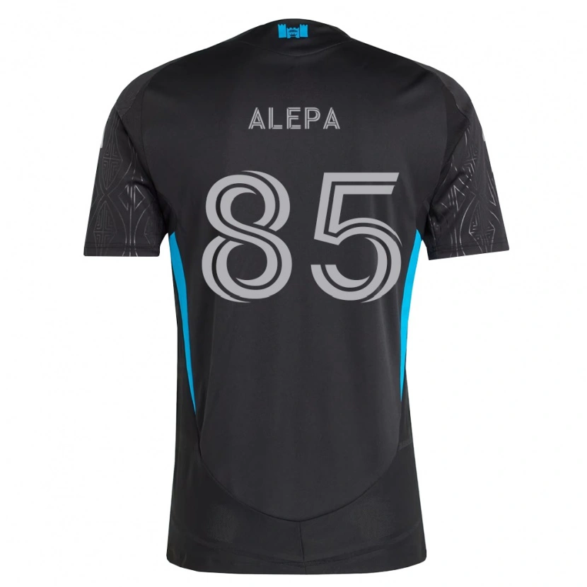 Danxen Damen Landon Alepa #85 Schwarz Weiß Himmelblau Auswärtstrikot Trikot 2026/27 T-Shirt Schweiz