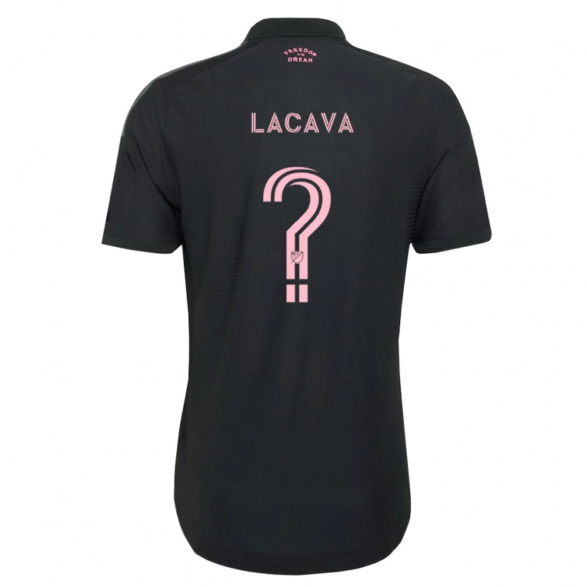 Danxen Damen Jake Lacava #0 Pink Schwarz Weiß Auswärtstrikot Trikot 2026/27 T-Shirt Schweiz