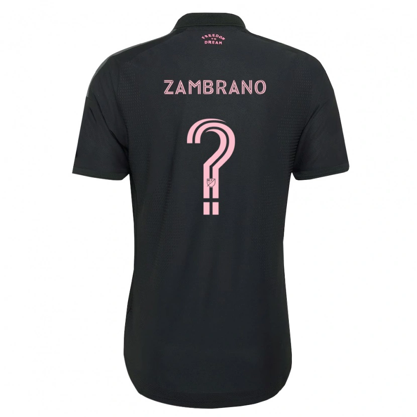 Danxen Damen Matteo Zambrano #0 Pink Schwarz Weiß Auswärtstrikot Trikot 2026/27 T-Shirt Schweiz