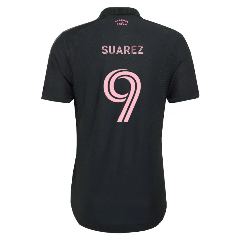 Danxen Damen Luis Suárez #9 Pink Schwarz Weiß Auswärtstrikot Trikot 2026/27 T-Shirt Schweiz