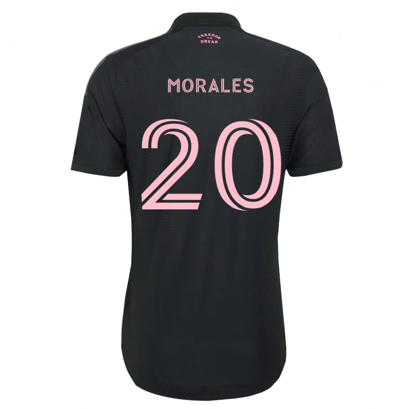Danxen Damen Santi Morales #20 Pink Schwarz Weiß Auswärtstrikot Trikot 2026/27 T-Shirt Schweiz