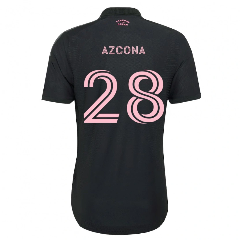 Danxen Damen Edison Azcona #28 Pink Schwarz Weiß Auswärtstrikot Trikot 2026/27 T-Shirt Schweiz