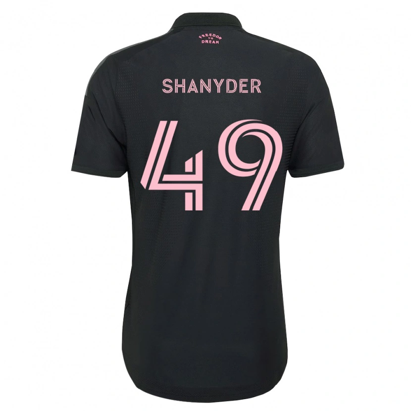 Danxen Damen Shanyder Borgelin #49 Pink Schwarz Weiß Auswärtstrikot Trikot 2026/27 T-Shirt Schweiz