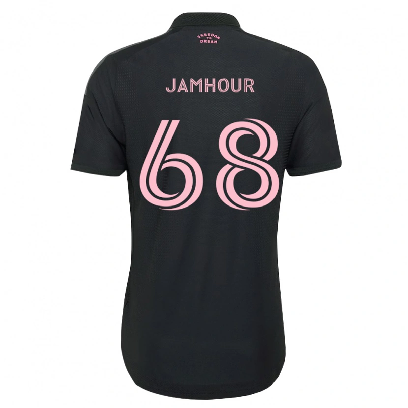 Danxen Damen Mohammed Jamhour #68 Pink Schwarz Weiß Auswärtstrikot Trikot 2026/27 T-Shirt Schweiz