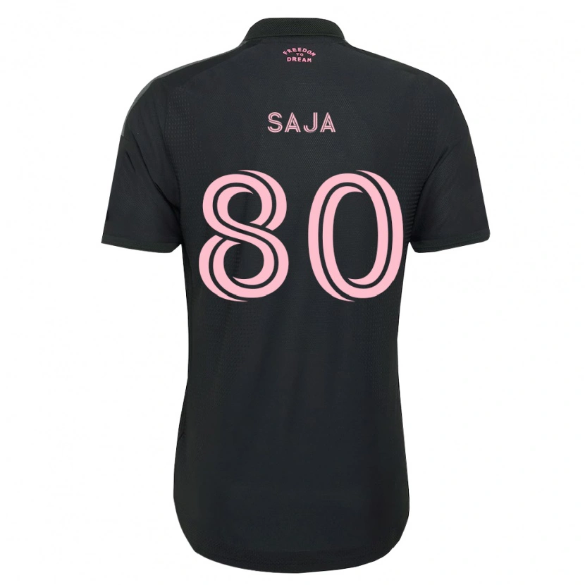 Danxen Damen Mateo Saja #80 Pink Schwarz Weiß Auswärtstrikot Trikot 2026/27 T-Shirt Schweiz
