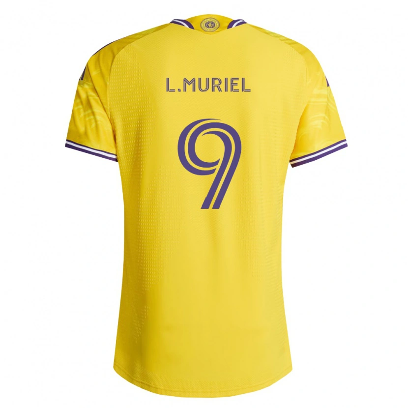 Danxen Damen Luis Muriel #9 Gelb Violett Auswärtstrikot Trikot 2026/27 T-Shirt Schweiz