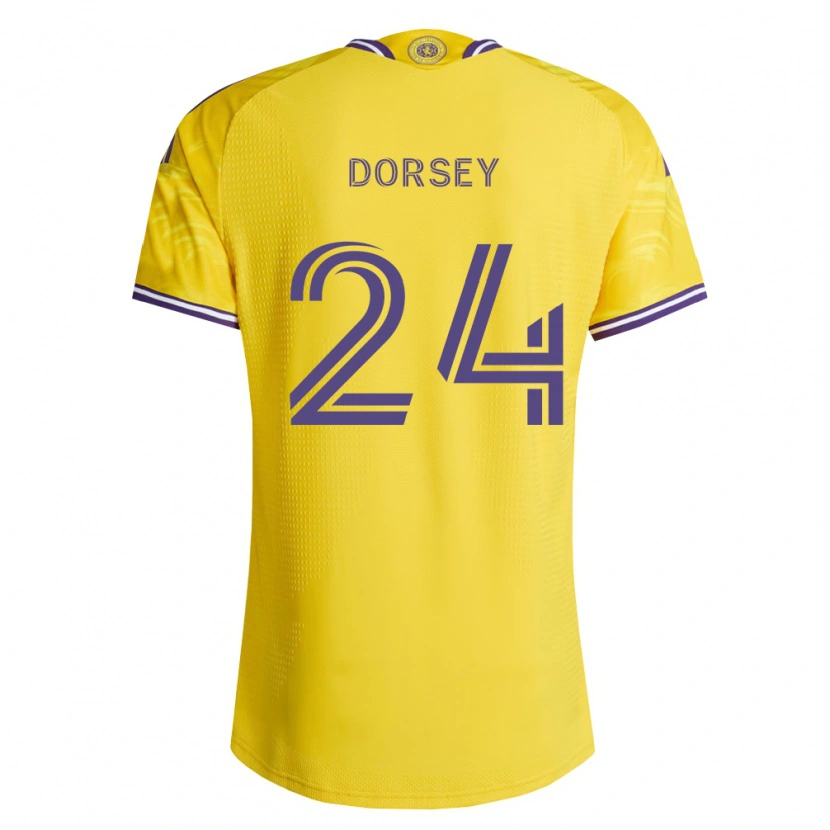 Danxen Damen Griffin Dorsey #24 Gelb Violett Auswärtstrikot Trikot 2026/27 T-Shirt Schweiz