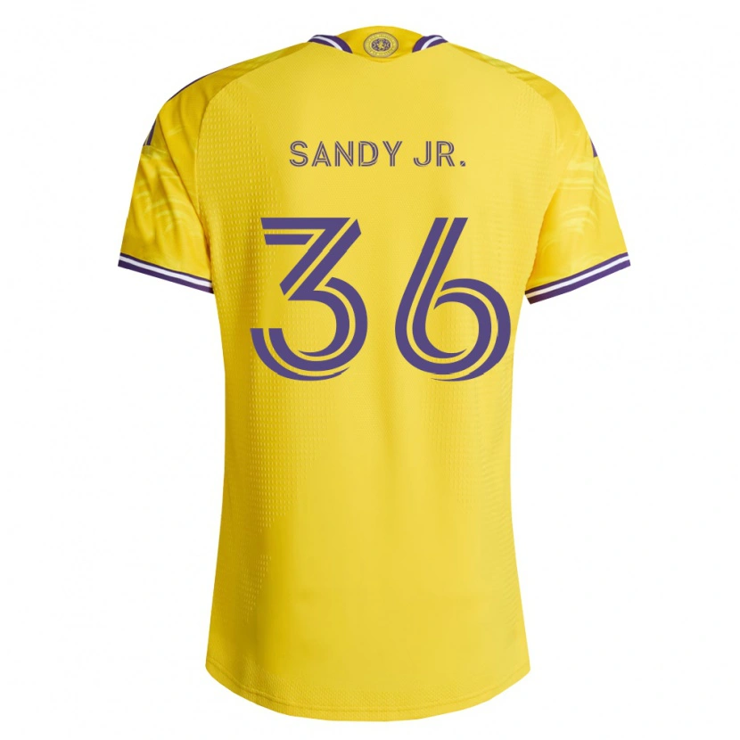 Danxen Damen Titus Sandy Jr. #36 Gelb Violett Auswärtstrikot Trikot 2026/27 T-Shirt Schweiz