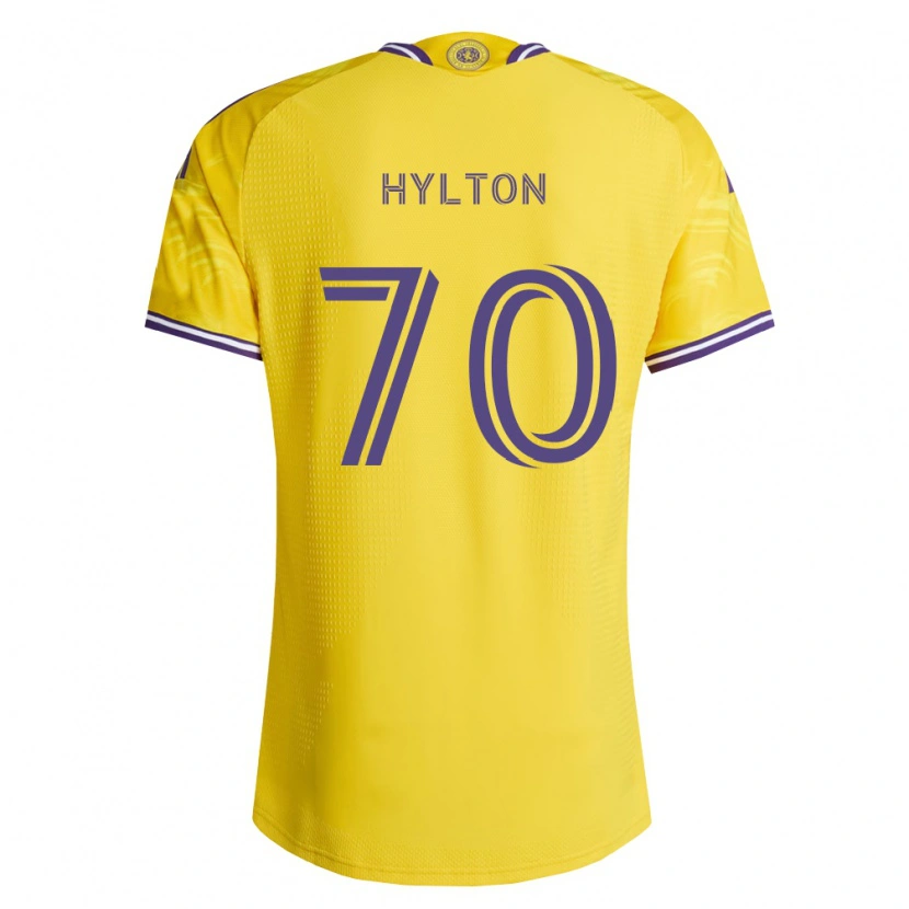 Danxen Damen Justin Hylton #70 Gelb Violett Auswärtstrikot Trikot 2026/27 T-Shirt Schweiz