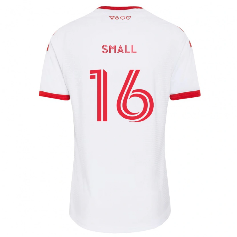 Danxen Damen Khaleel Small #16 Weiß Rot Schwarz Auswärtstrikot Trikot 2026/27 T-Shirt Schweiz