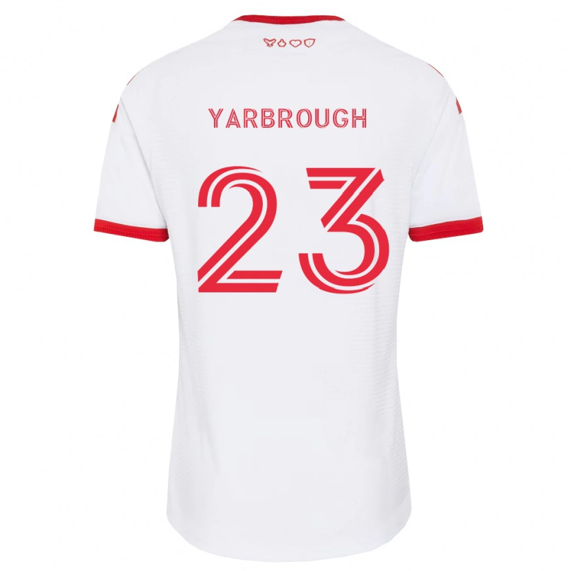 Danxen Damen William Yarbrough #23 Weiß Rot Schwarz Auswärtstrikot Trikot 2026/27 T-Shirt Schweiz