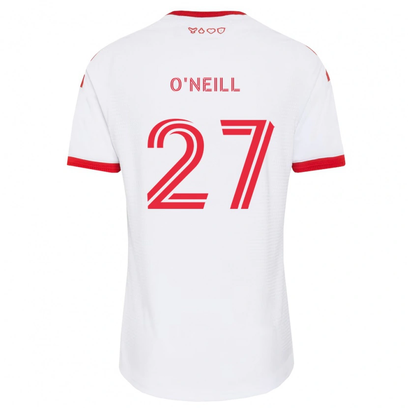 Danxen Damen Shane O'neill #27 Weiß Rot Schwarz Auswärtstrikot Trikot 2026/27 T-Shirt Schweiz