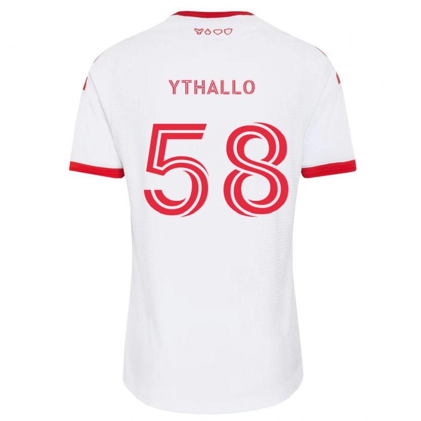 Danxen Damen Ythallo #58 Weiß Rot Schwarz Auswärtstrikot Trikot 2026/27 T-Shirt Schweiz