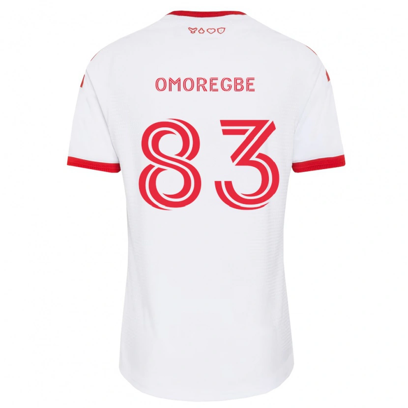 Danxen Damen Edwin Omoregbe #83 Weiß Rot Schwarz Auswärtstrikot Trikot 2026/27 T-Shirt Schweiz