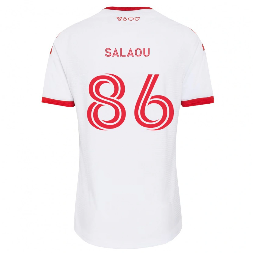 Danxen Damen Abundance Salaou #86 Weiß Rot Schwarz Auswärtstrikot Trikot 2026/27 T-Shirt Schweiz